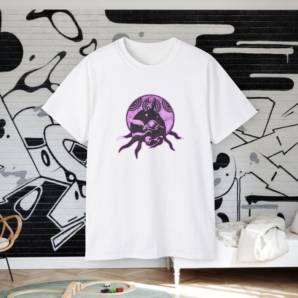 Sun Ra From Night Of The Purple Moon Poster White Shirt
